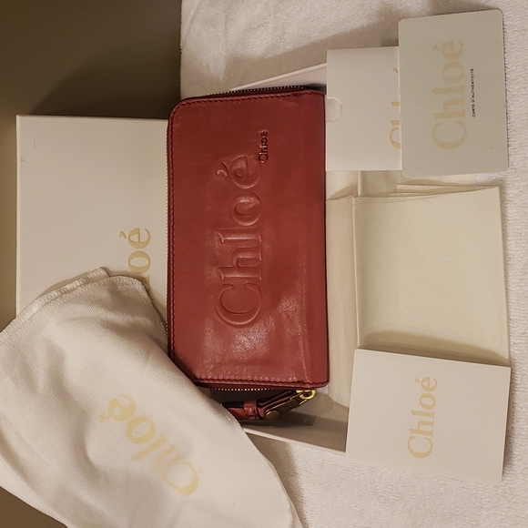 Chloe Handbags - Chloe zippy wallet